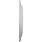 Ekena Millwork Niobe Ceiling Medallion (Fits Canopies up to 8 5/8"), Hand-Painted Ultra Pure White, 18"OD x 1 1/2"P CM18NIUWF - alternate 3